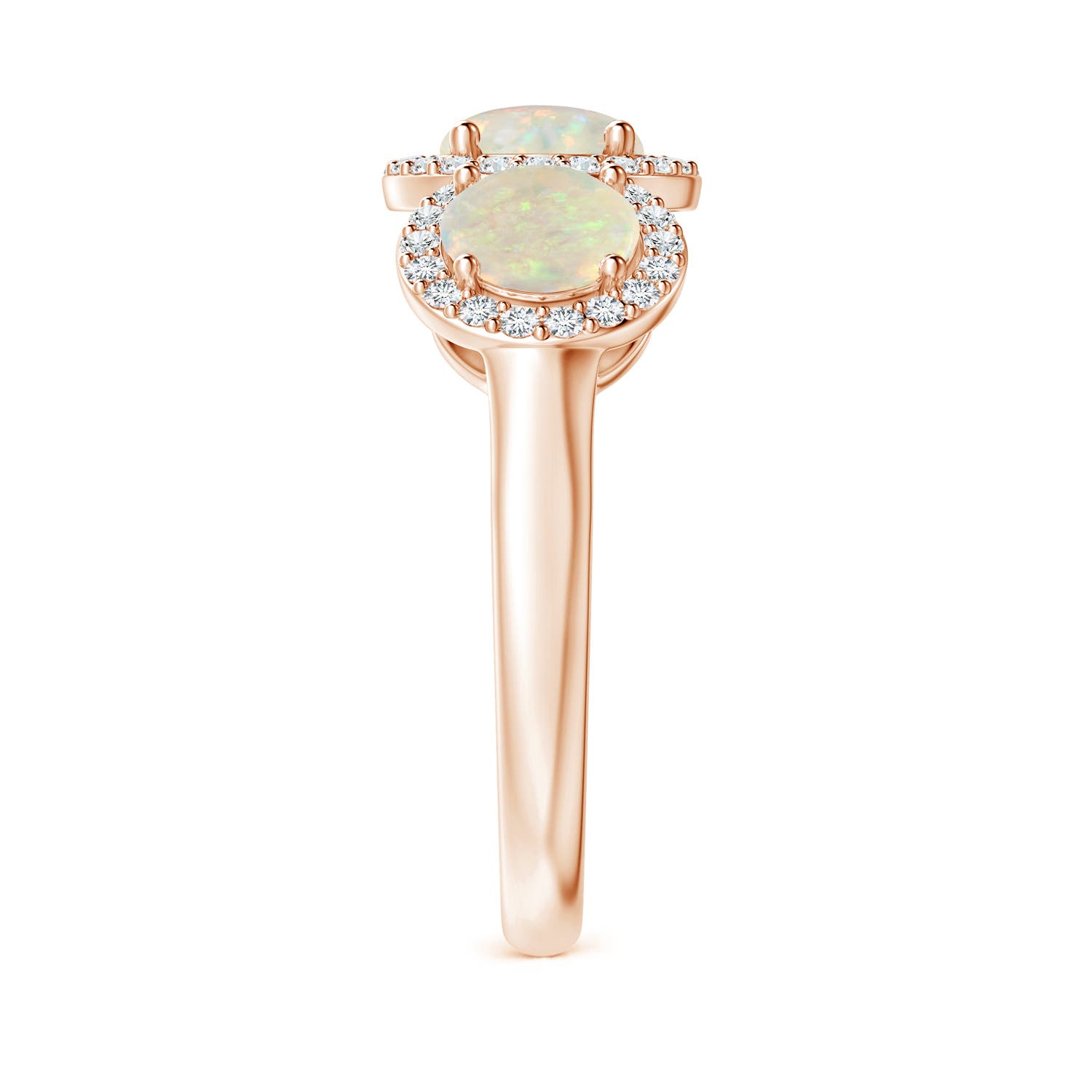 AAA - Opal / 1.54 CT / 14 KT Rose Gold