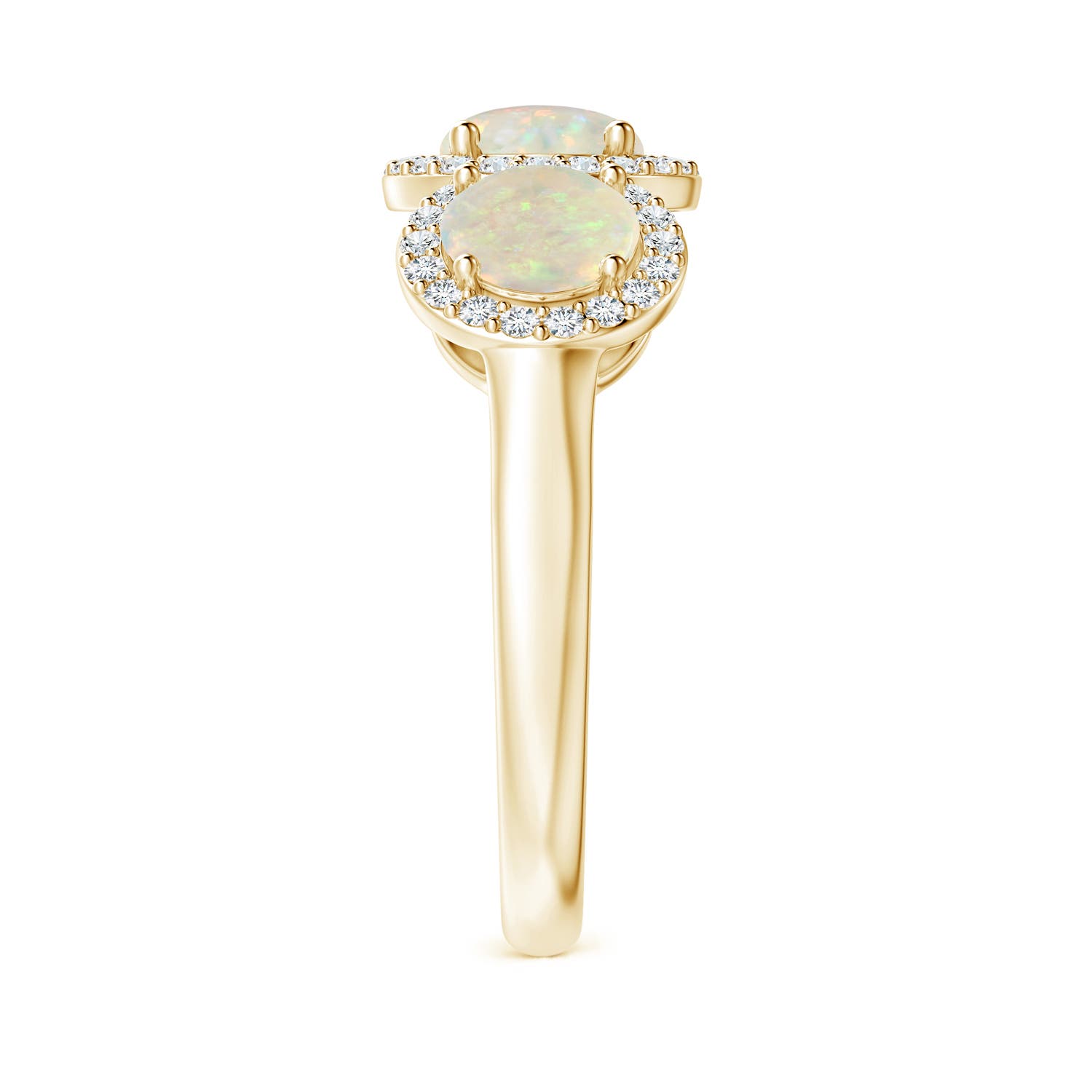 AAA - Opal / 1.54 CT / 14 KT Yellow Gold