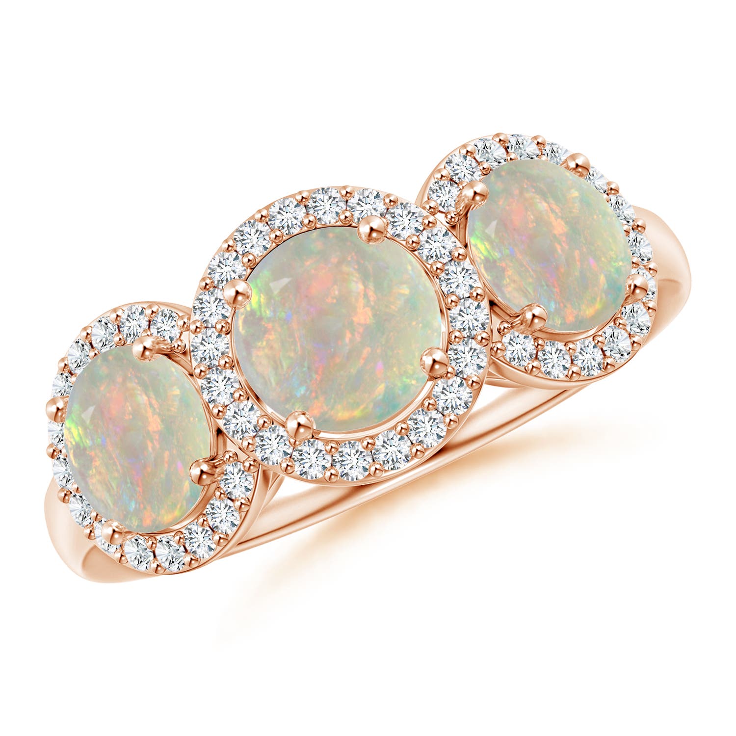 AAAA - Opal / 1.54 CT / 14 KT Rose Gold