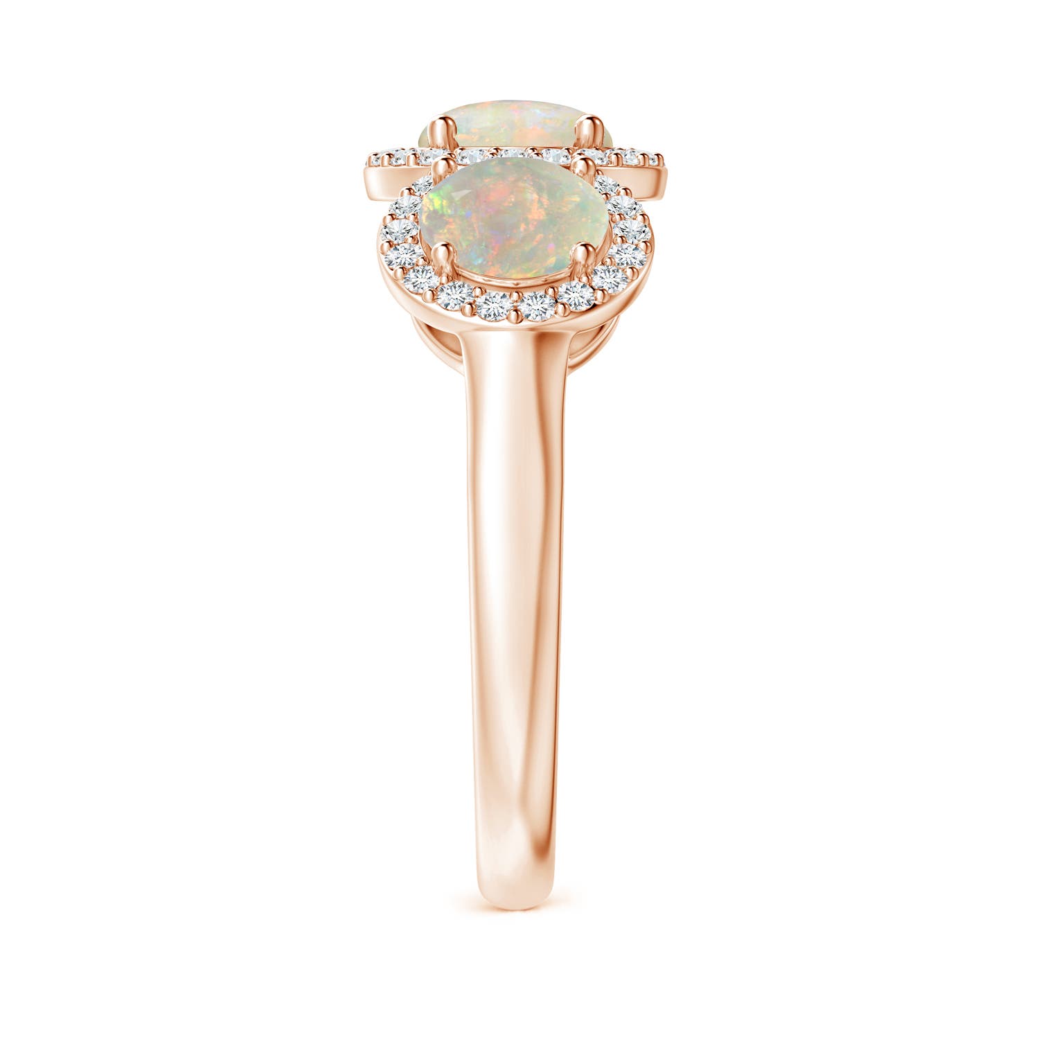 AAAA - Opal / 1.54 CT / 14 KT Rose Gold