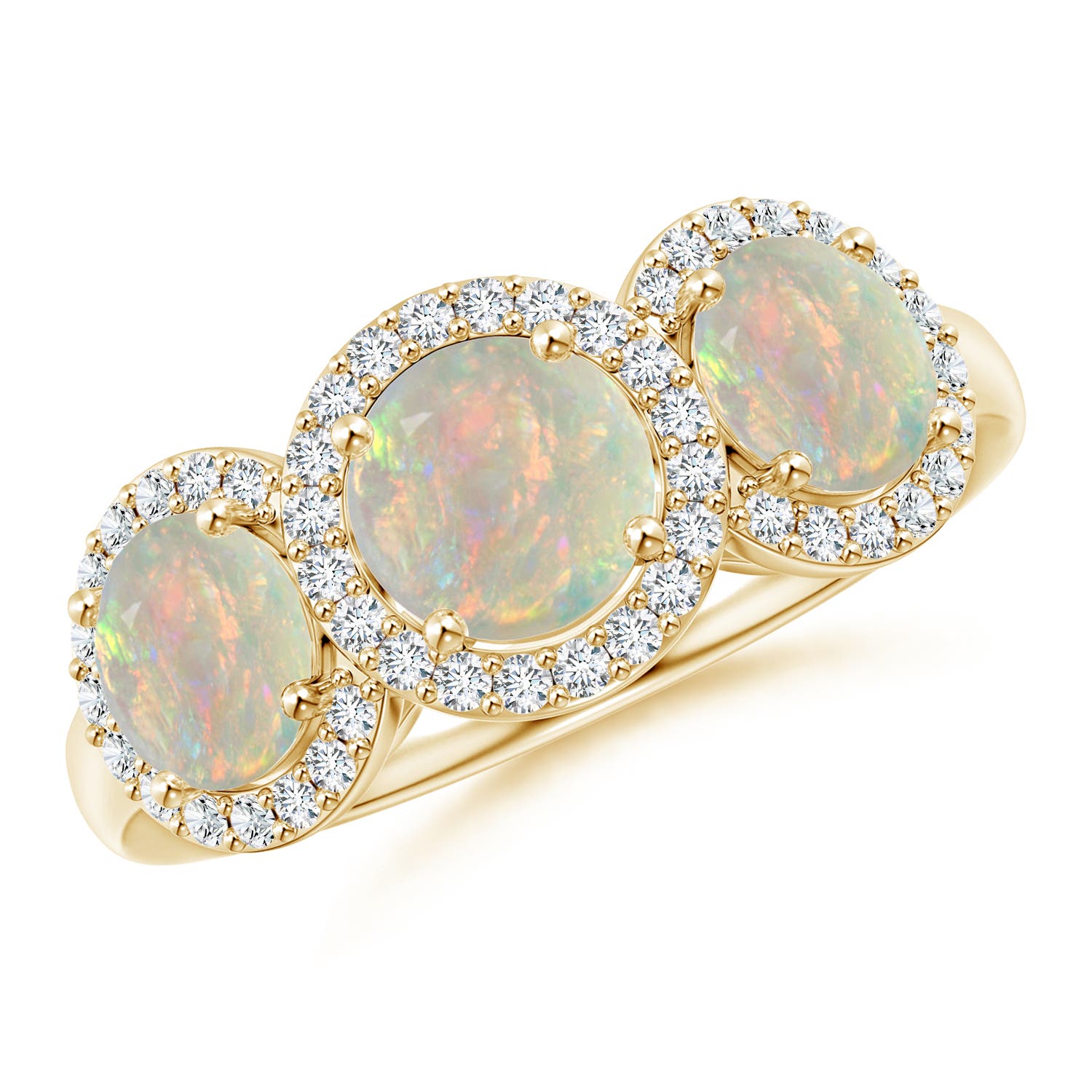 AAAA - Opal / 1.54 CT / 14 KT Yellow Gold