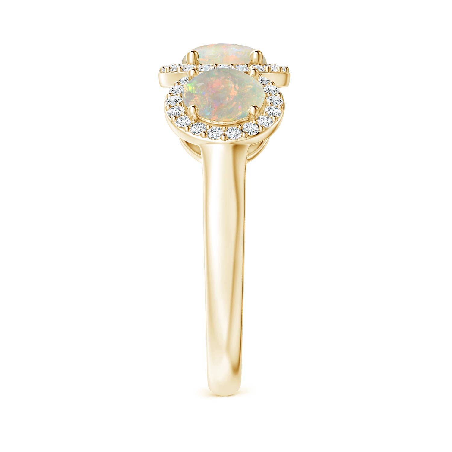 AAAA - Opal / 1.54 CT / 14 KT Yellow Gold