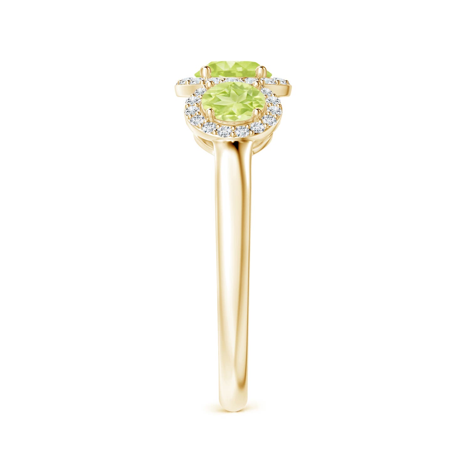 A - Peridot / 1.47 CT / 14 KT Yellow Gold