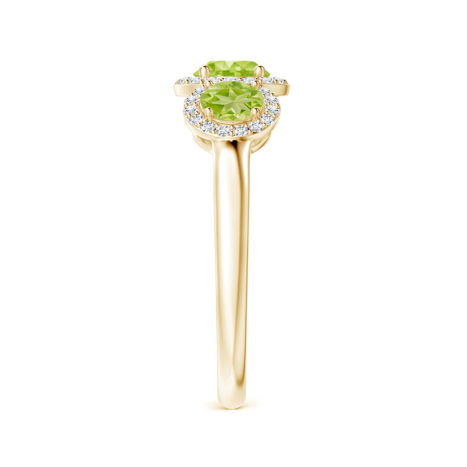 AA - Peridot / 1.47 CT / 14 KT Yellow Gold