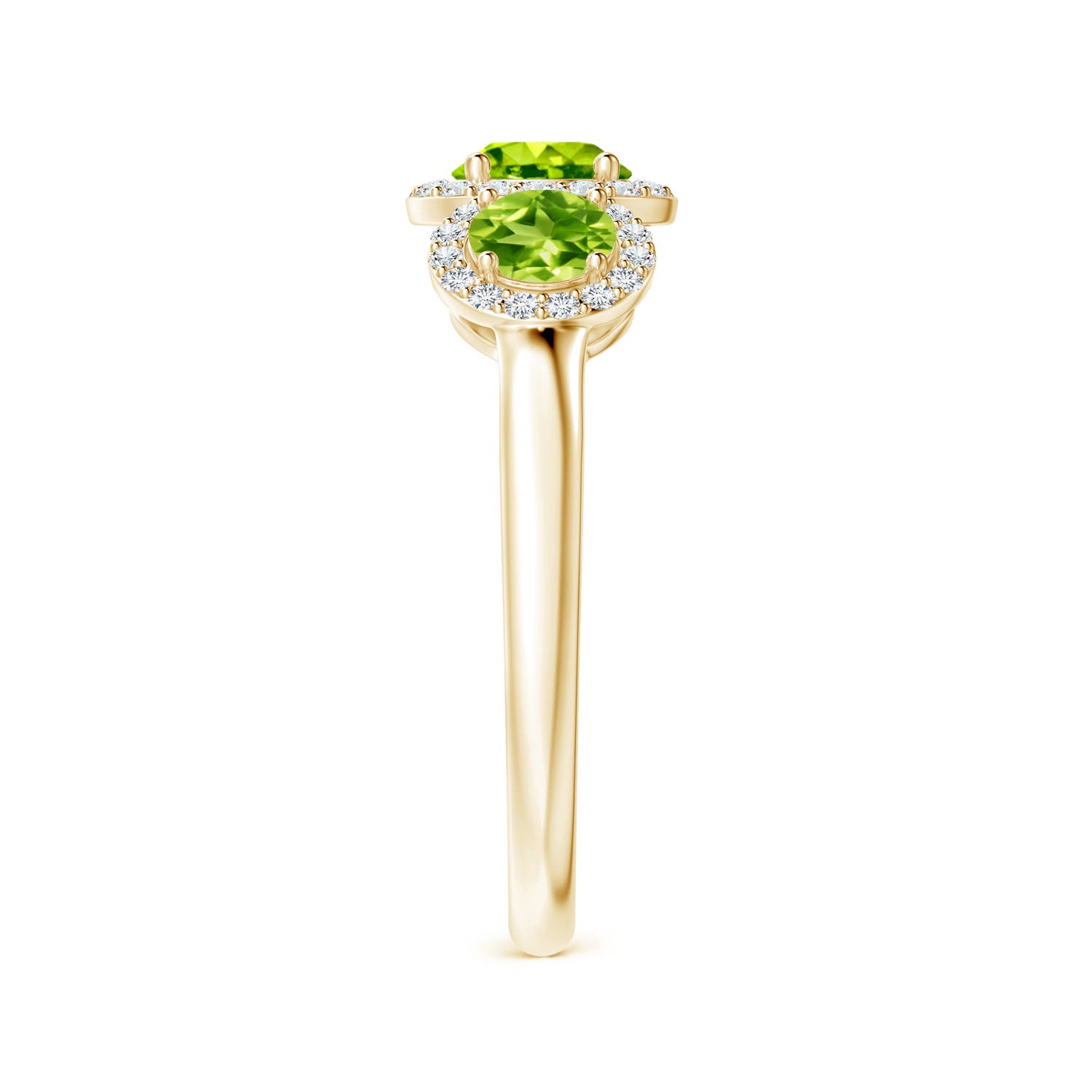 AAA - Peridot / 1.47 CT / 14 KT Yellow Gold