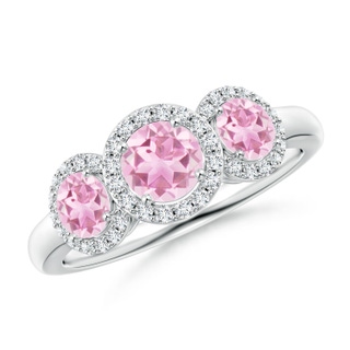 Round A Pink Tourmaline