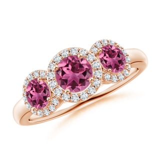 Round AAAA Pink Tourmaline