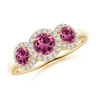 Round AAAA Pink Tourmaline