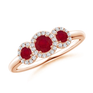 Round AA Ruby