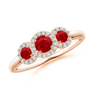 Round AAA Ruby