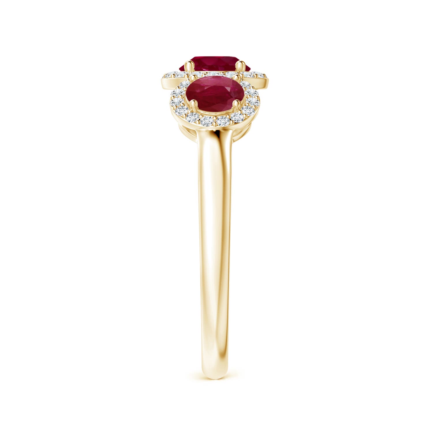 A - Ruby / 1.6 CT / 14 KT Yellow Gold