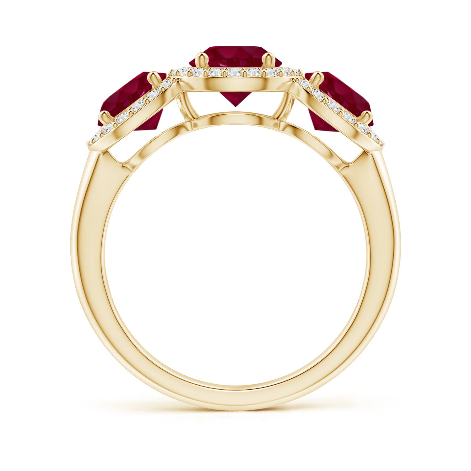 A - Ruby / 2.58 CT / 14 KT Yellow Gold