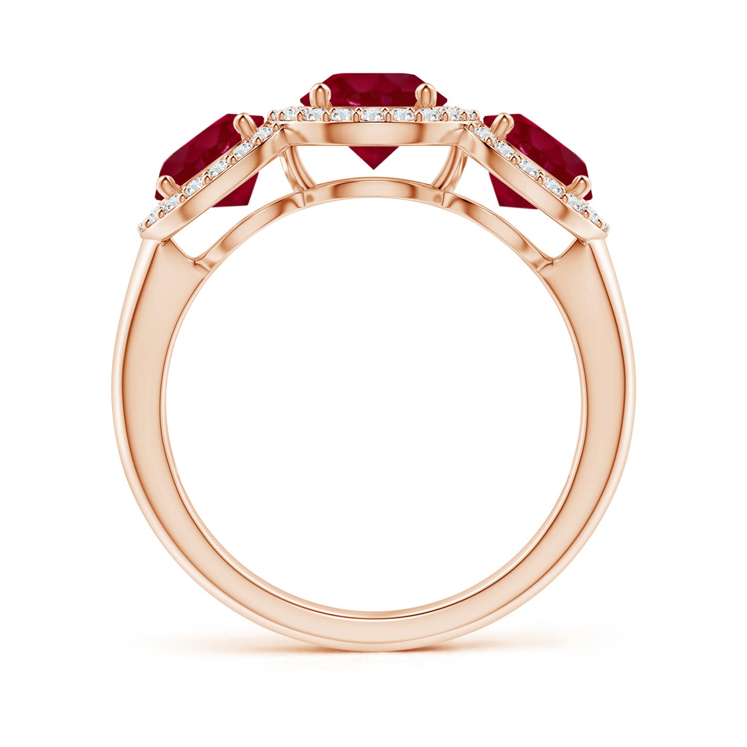 AA - Ruby / 2.58 CT / 14 KT Rose Gold