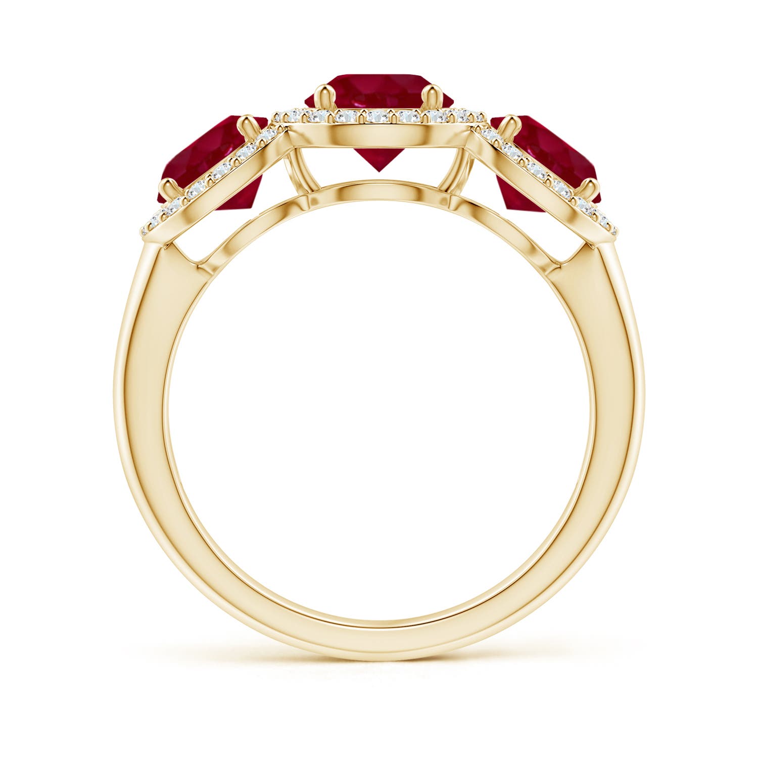 AA - Ruby / 2.58 CT / 14 KT Yellow Gold