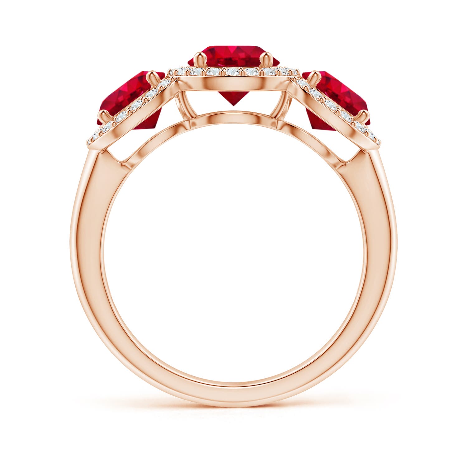 AAA - Ruby / 2.58 CT / 14 KT Rose Gold