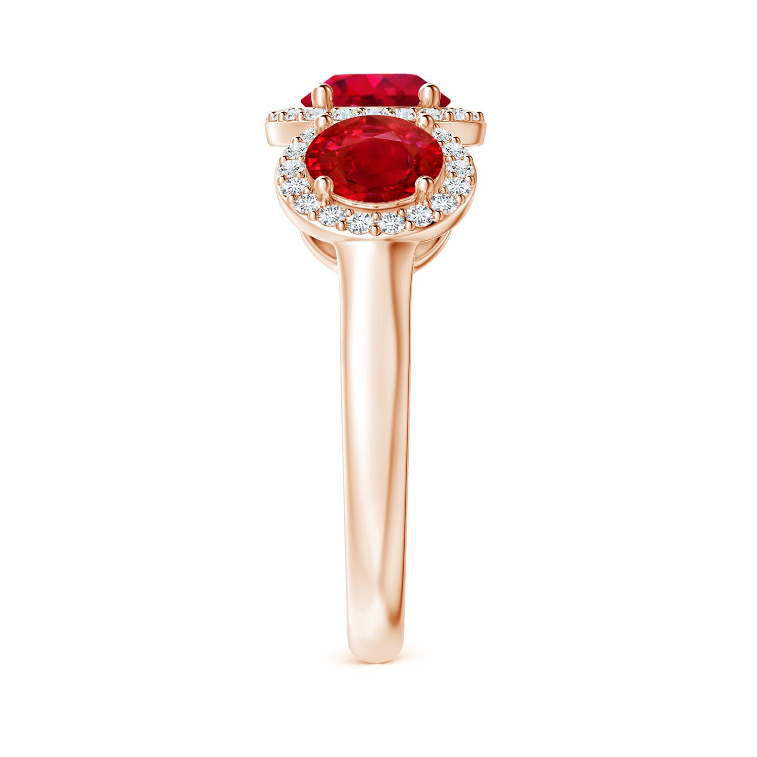 AAA - Ruby / 2.58 CT / 14 KT Rose Gold