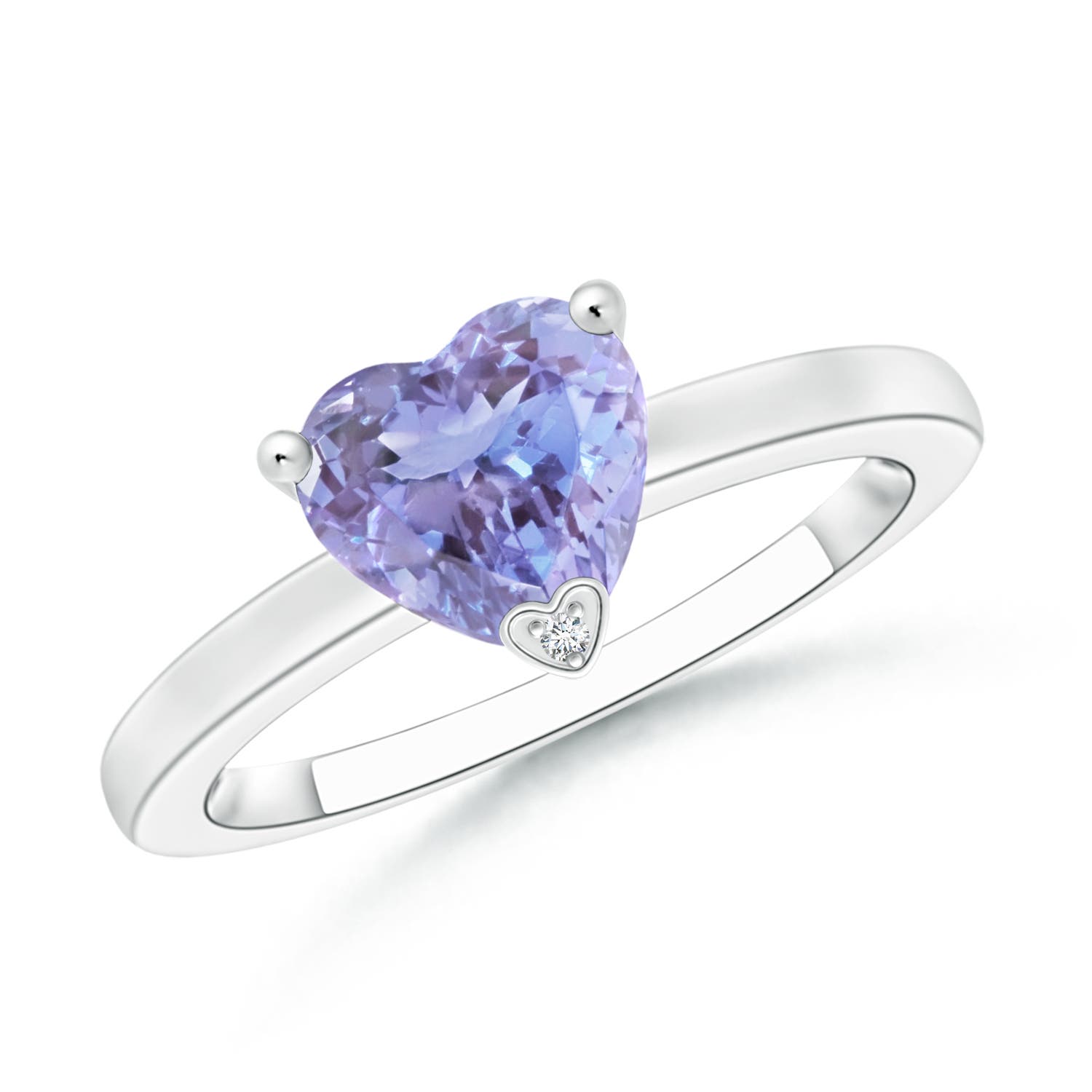 A - Tanzanite / 1.26 CT / 14 KT White Gold