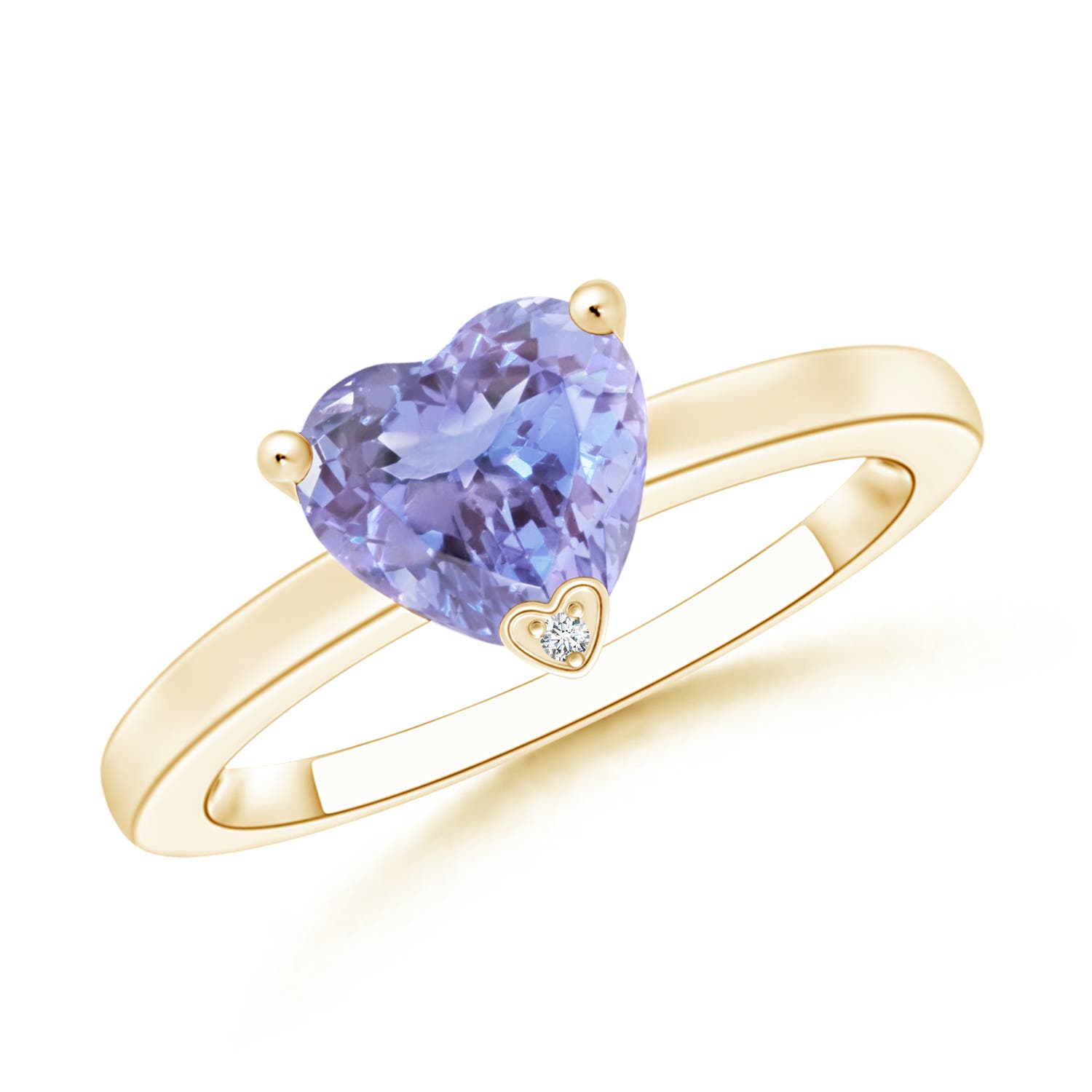 A - Tanzanite / 1.26 CT / 14 KT Yellow Gold