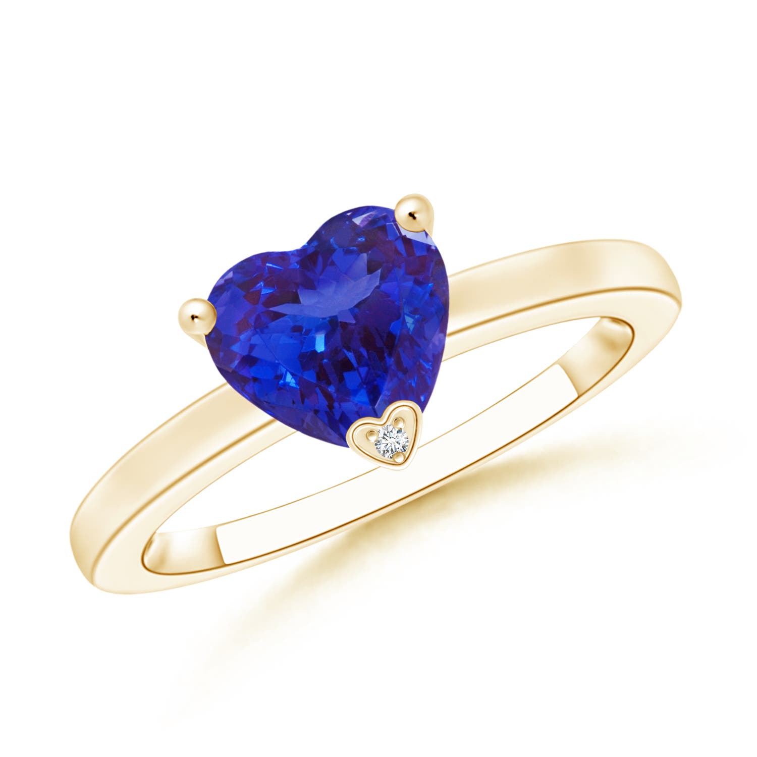 AAAA - Tanzanite / 1.26 CT / 14 KT Yellow Gold