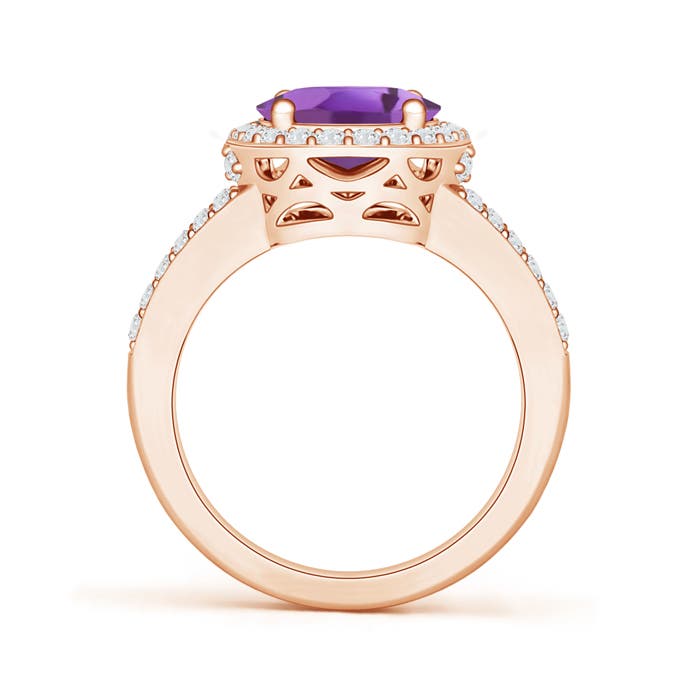 A - Amethyst / 2.73 CT / 14 KT Rose Gold