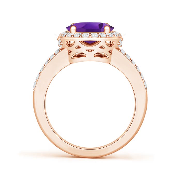 AAA - Amethyst / 2.73 CT / 14 KT Rose Gold