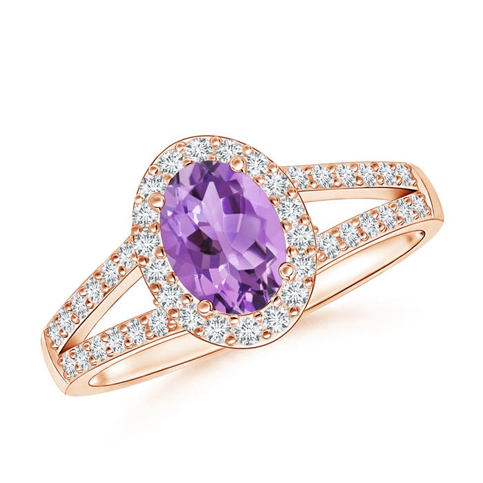 A - Amethyst / 1.07 CT / 14 KT Rose Gold