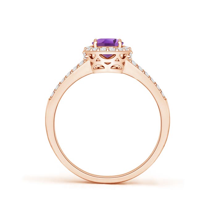 A - Amethyst / 1.07 CT / 14 KT Rose Gold