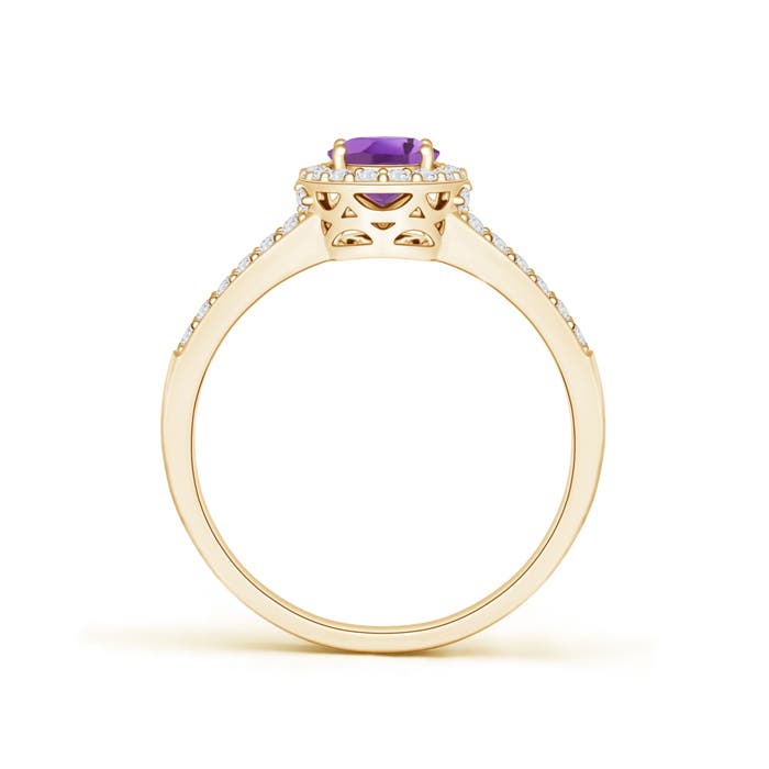 A - Amethyst / 1.07 CT / 14 KT Yellow Gold