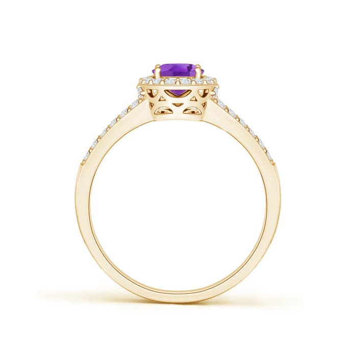 AA - Amethyst / 1.07 CT / 14 KT Yellow Gold