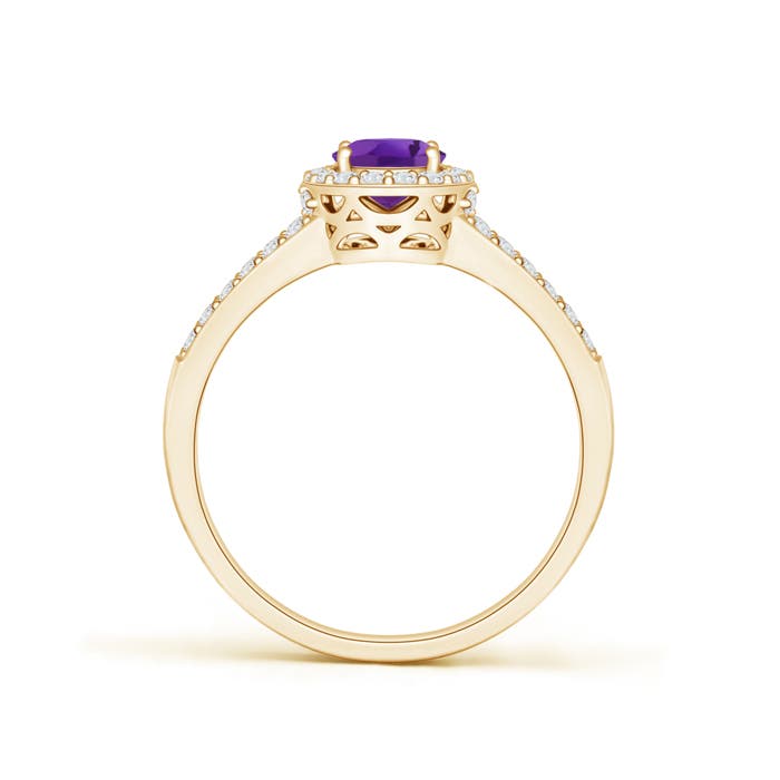 AAA - Amethyst / 1.07 CT / 14 KT Yellow Gold