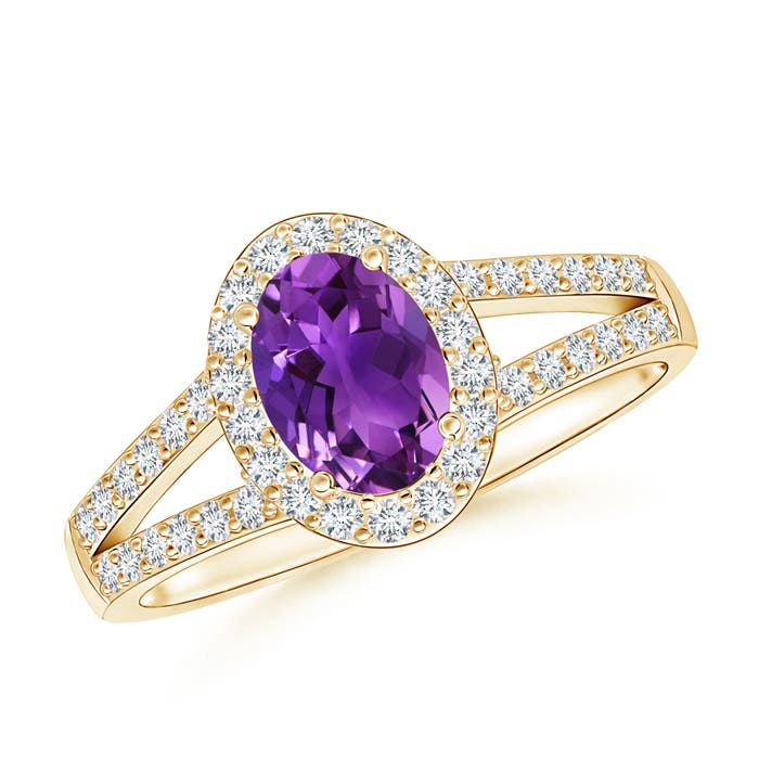 AAAA - Amethyst / 1.07 CT / 14 KT Yellow Gold