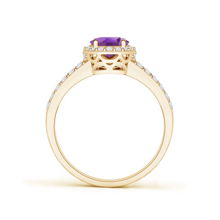 A - Amethyst / 1.57 CT / 14 KT Yellow Gold