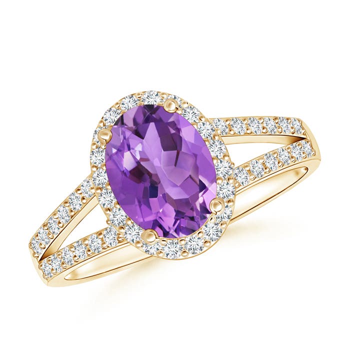 AA - Amethyst / 1.57 CT / 14 KT Yellow Gold