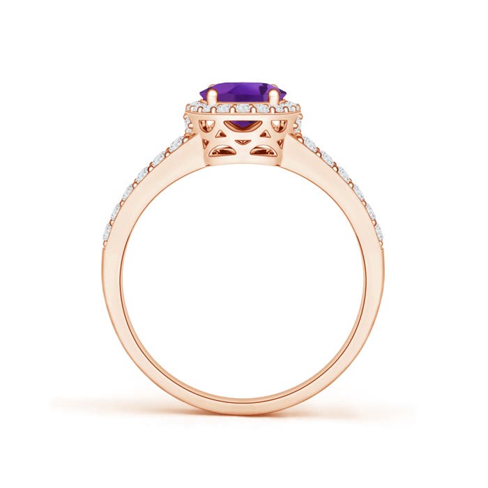 AAA - Amethyst / 1.57 CT / 14 KT Rose Gold