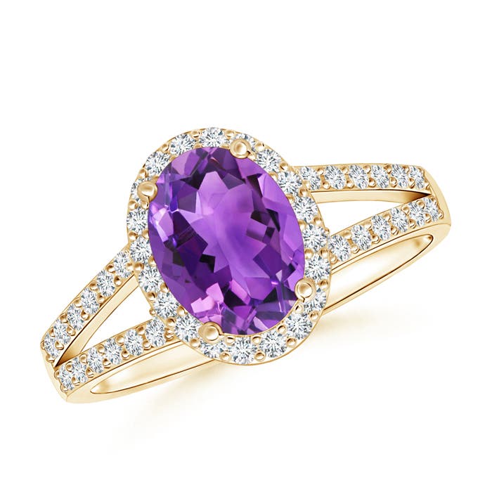 AAA - Amethyst / 1.57 CT / 14 KT Yellow Gold