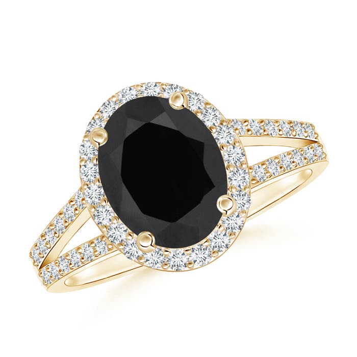 AAA - Black Onyx / 2.32 CT / 14 KT Yellow Gold