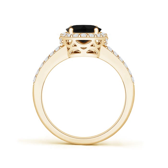 AAA - Black Onyx / 2.32 CT / 14 KT Yellow Gold