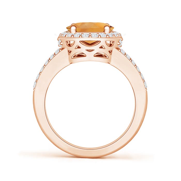 AA - Citrine / 2.95 CT / 14 KT Rose Gold