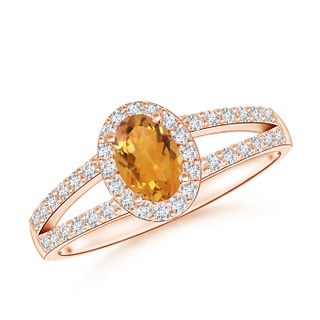 Oval AA Citrine