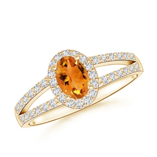 Oval AAA Citrine