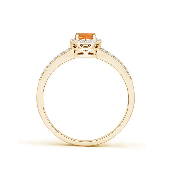 AAA - Citrine / 0.72 CT / 14 KT Yellow Gold