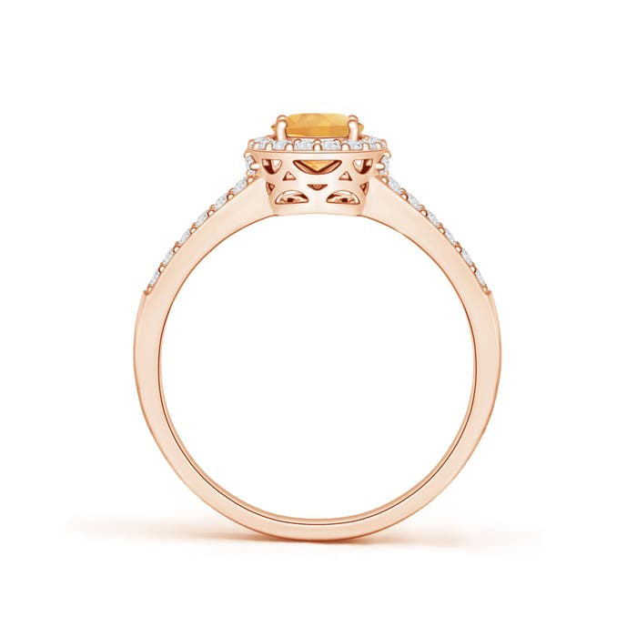 A - Citrine / 1.12 CT / 14 KT Rose Gold