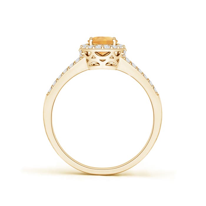 A - Citrine / 1.12 CT / 14 KT Yellow Gold