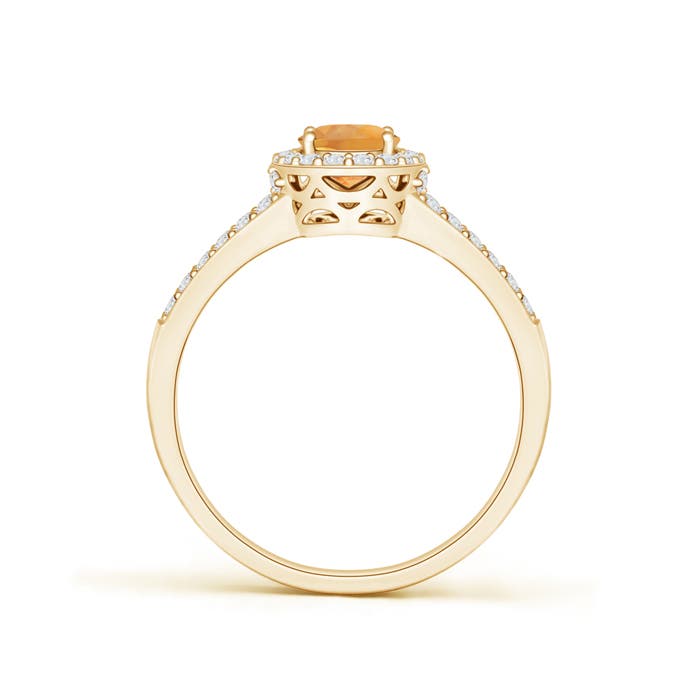 AA - Citrine / 1.12 CT / 14 KT Yellow Gold