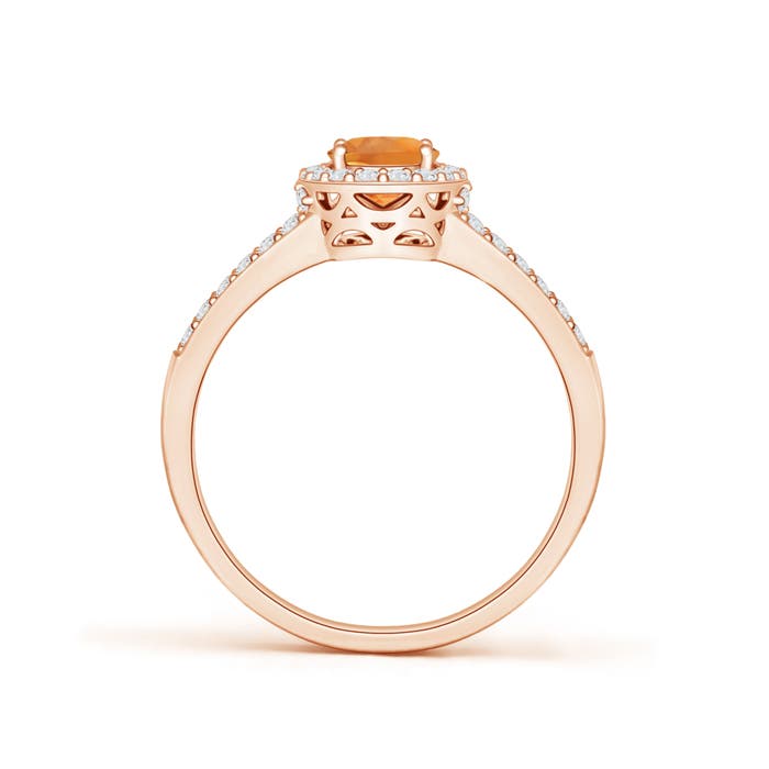 AAA - Citrine / 1.12 CT / 14 KT Rose Gold