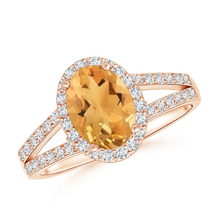 A - Citrine / 1.52 CT / 14 KT Rose Gold