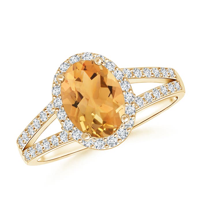 A - Citrine / 1.52 CT / 14 KT Yellow Gold