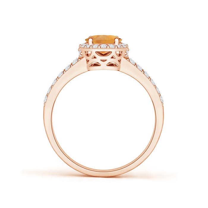 AA - Citrine / 1.52 CT / 14 KT Rose Gold