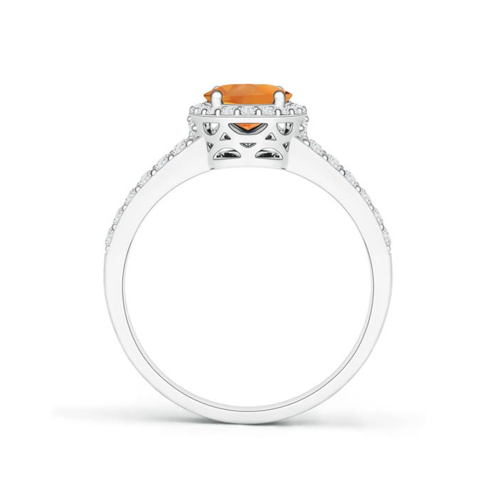 AAA - Citrine / 1.52 CT / 14 KT White Gold