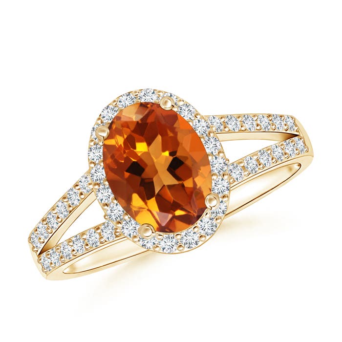 AAAA - Citrine / 1.52 CT / 14 KT Yellow Gold